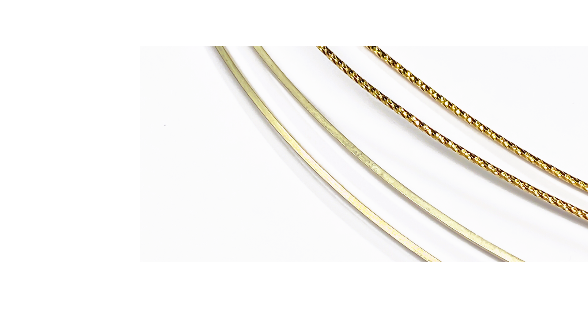 素材の種類と特徴をご紹介!【 ゴールドとプラチナ編 】