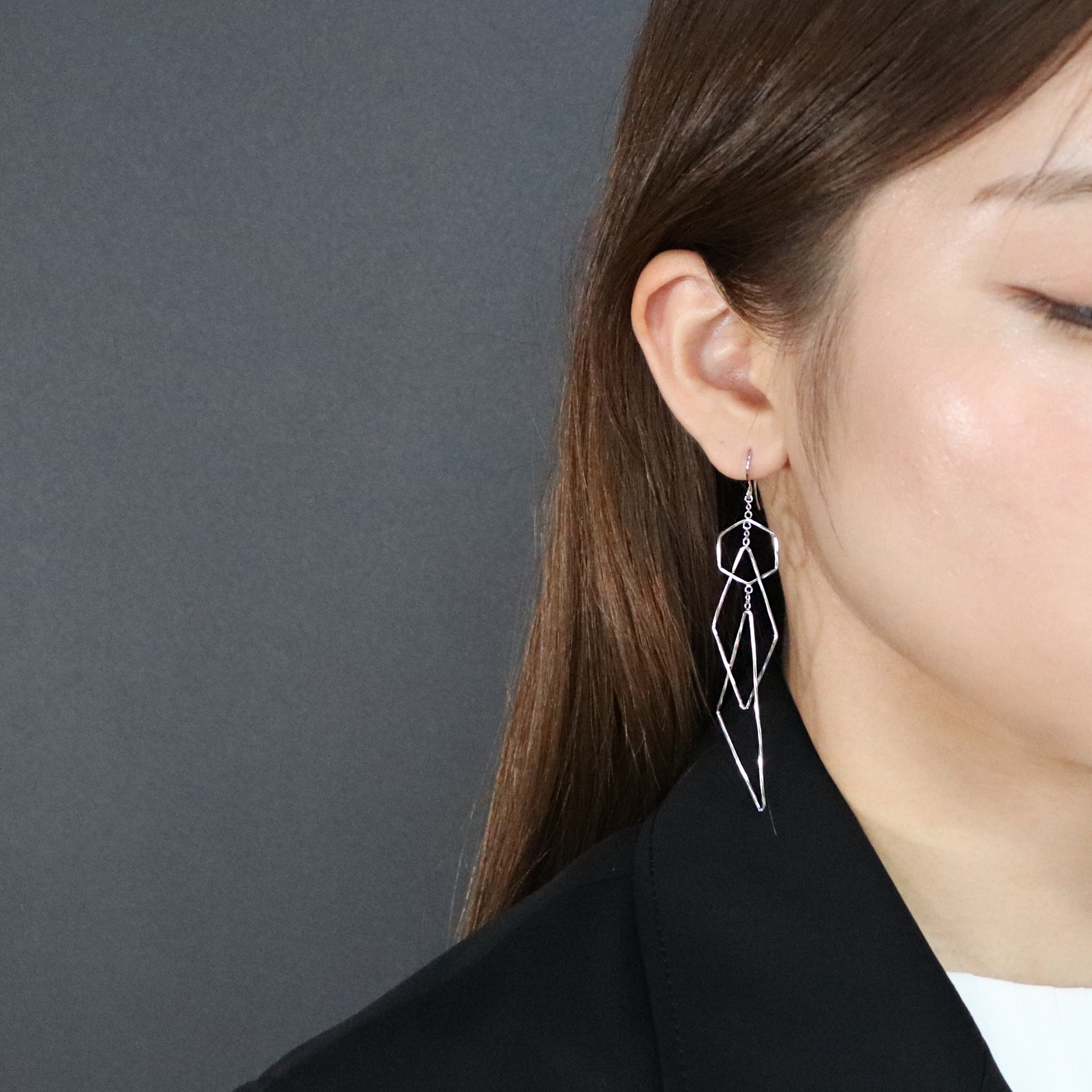 K14GF 陽光の瞬き ピアス|GFP1369WH