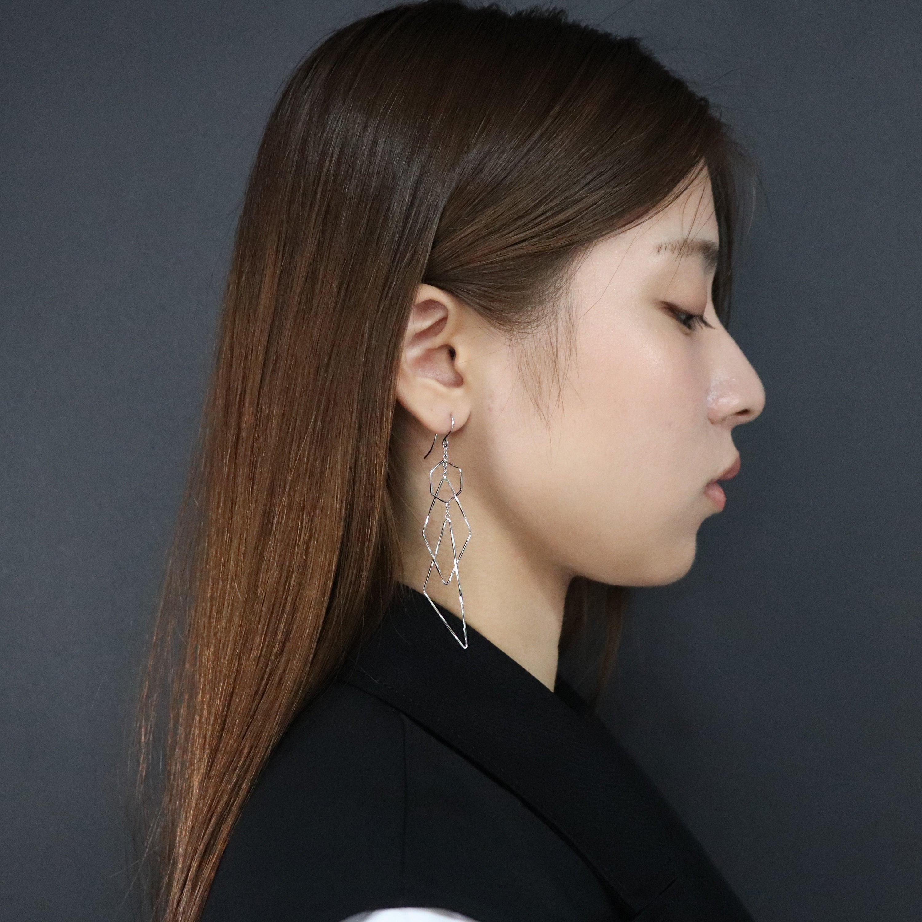 K14GF 陽光の瞬き ピアス|GFP1369WH