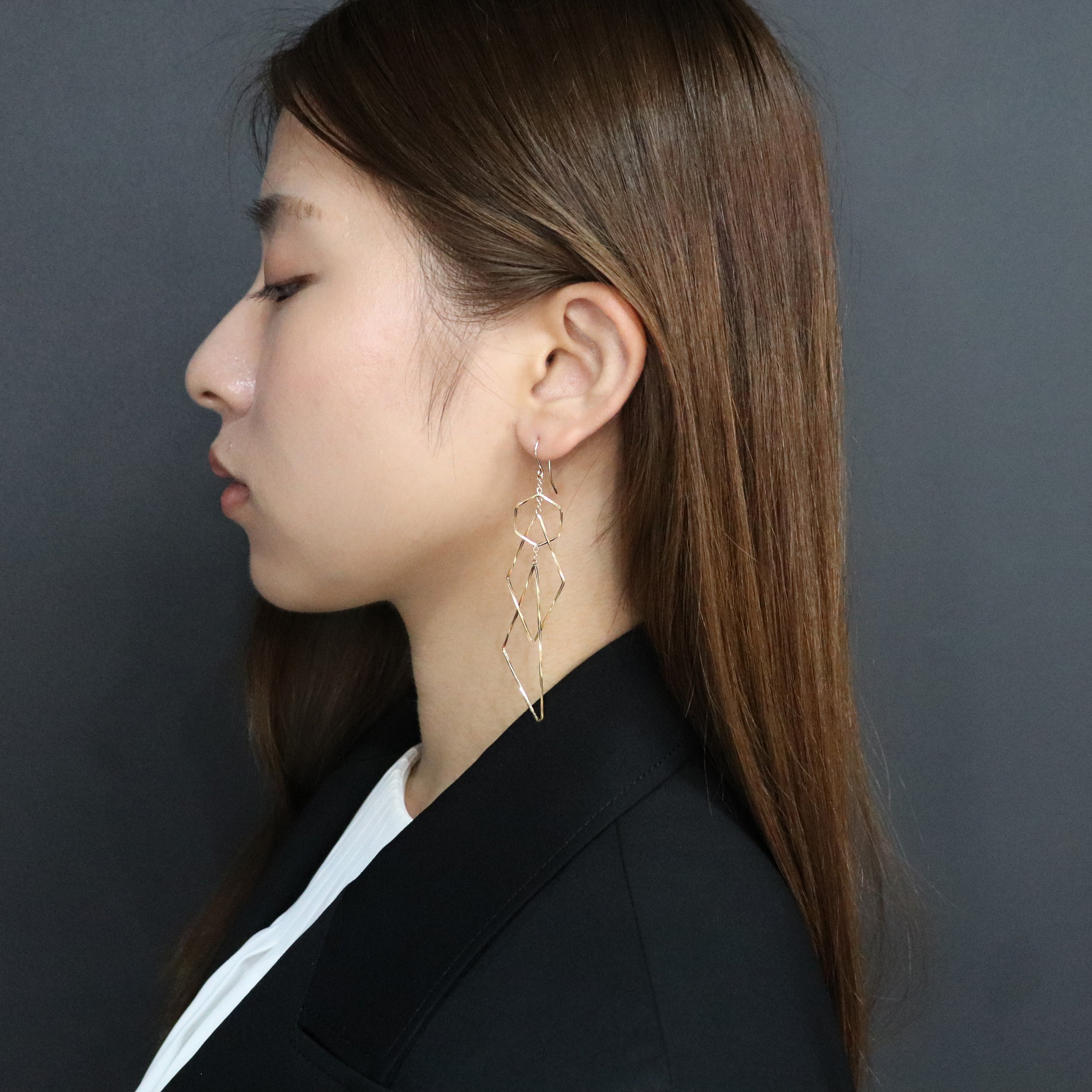 K14GF 陽光の瞬き ピアス|GFP1369GD