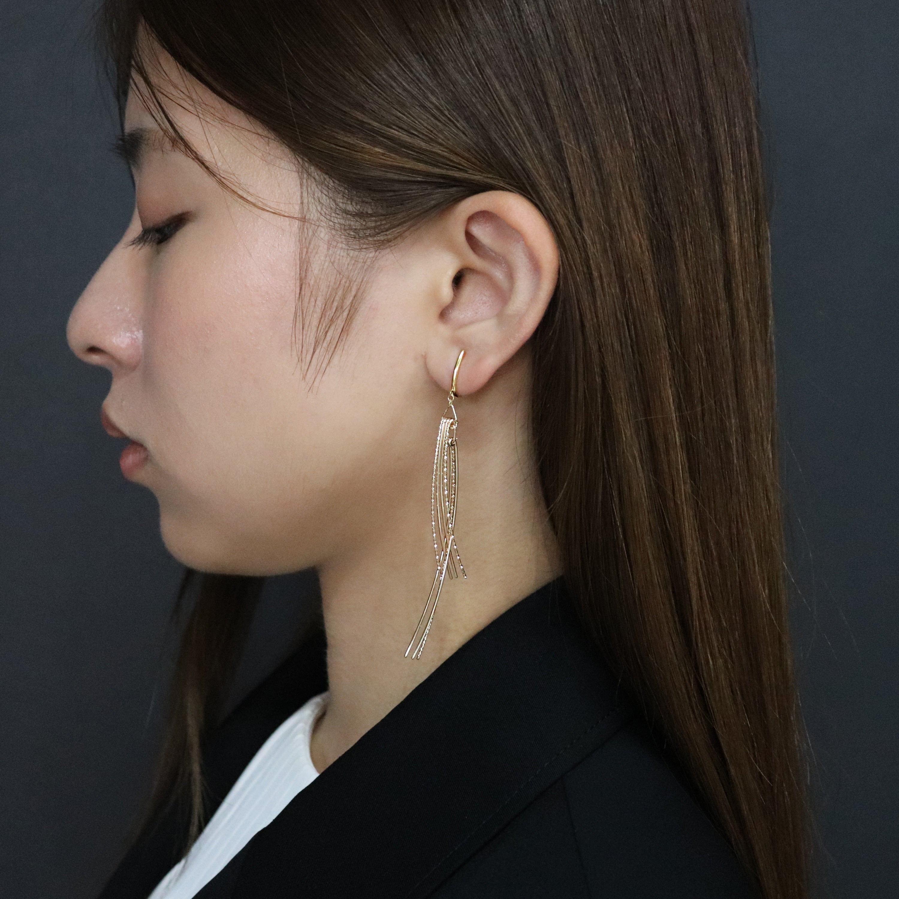 K14GF/SV 光華のしらべ イヤリング|GFE4177GD