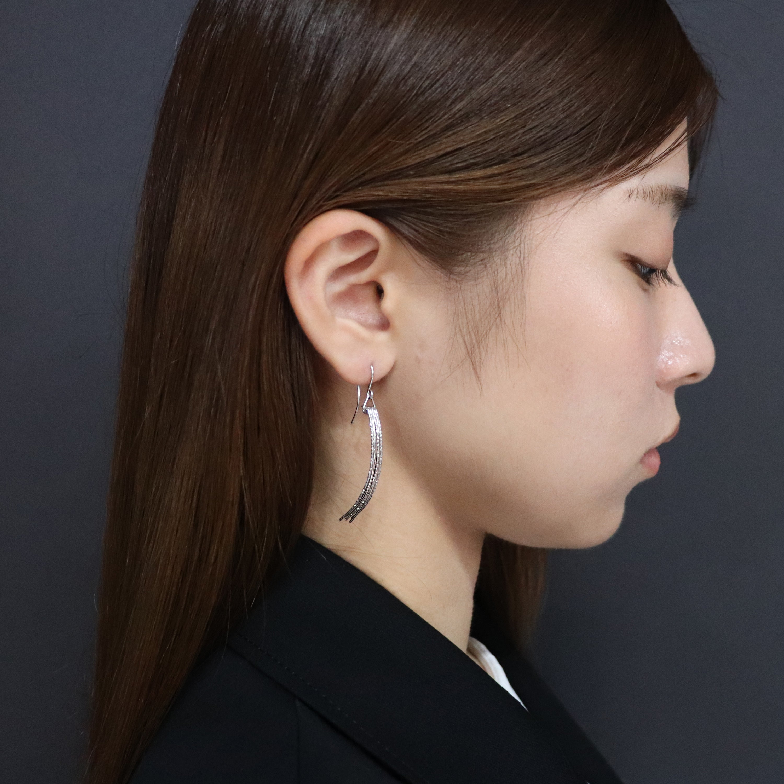 K14GF 微光華のしらべ ピアス|GFP1367WH