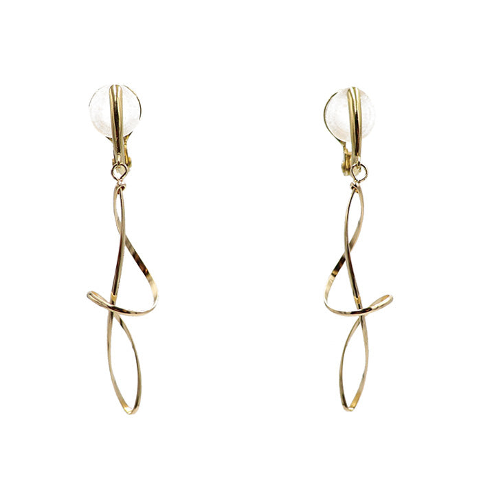 K14GF/SV KLIMTOオマージュ イヤリング|GFE4117