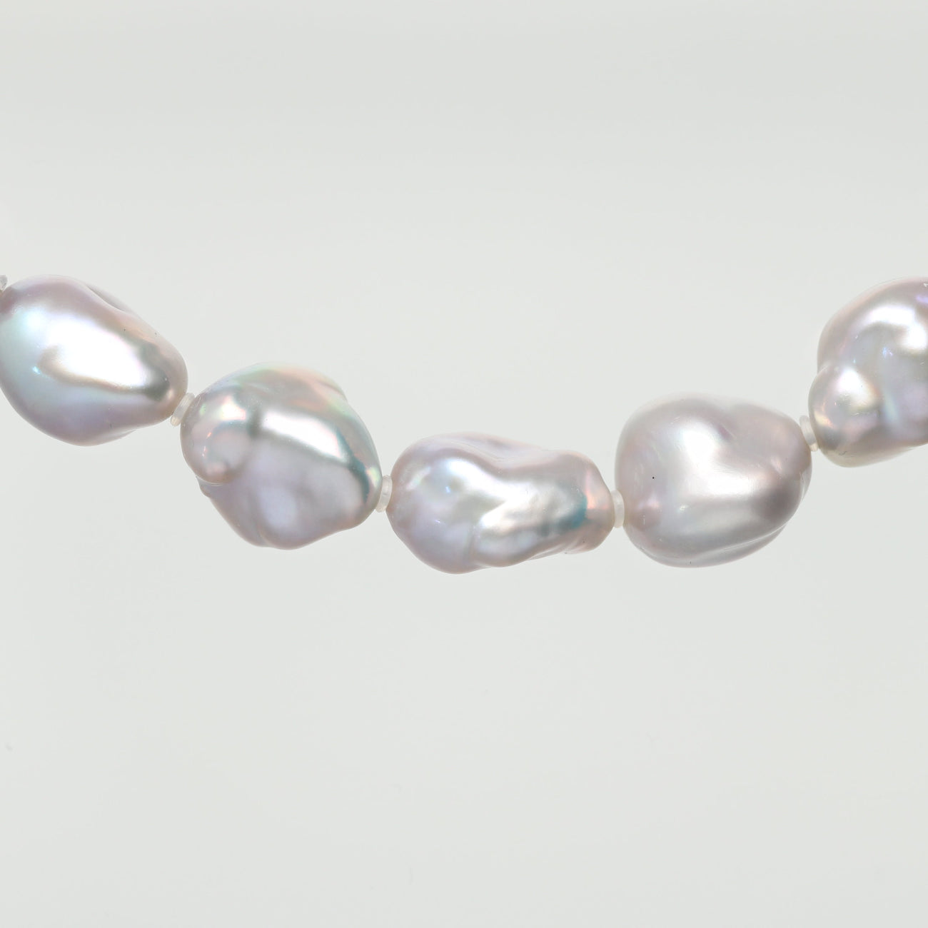 K14 バロックパール ネックレス / グレーカラー| ATCS8022GR