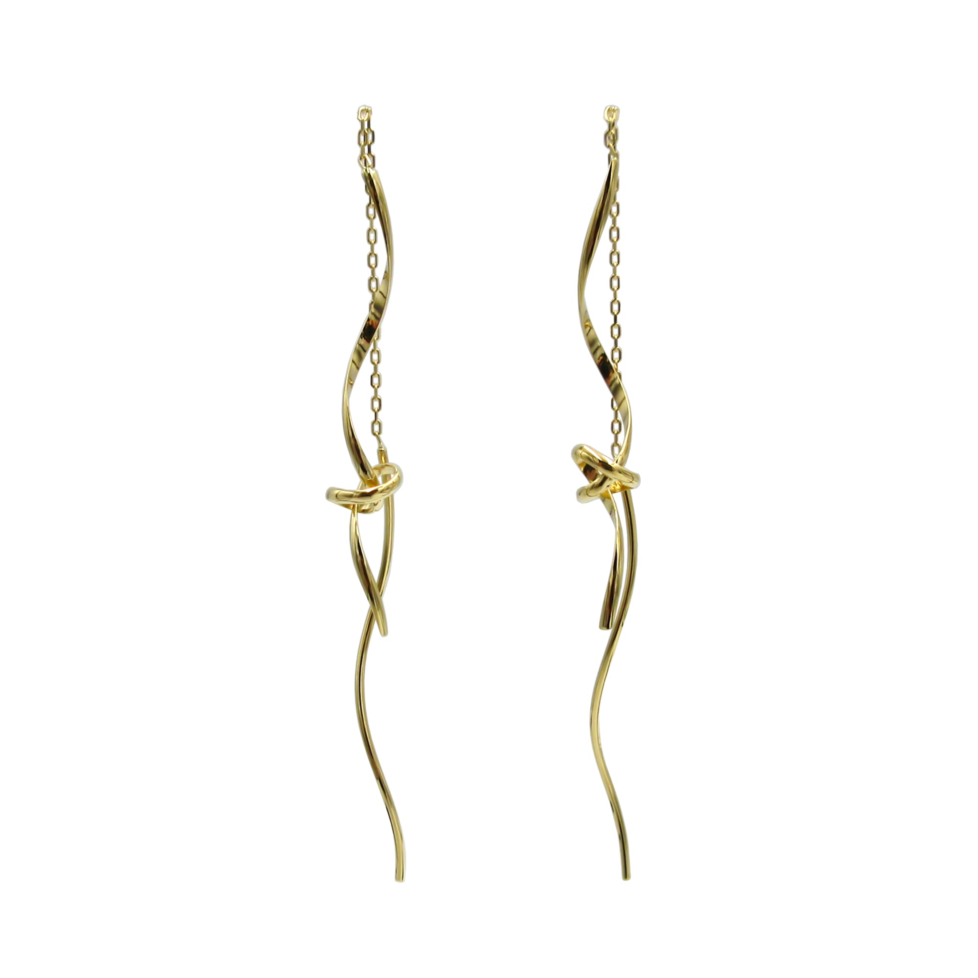 K10 or K18 デザインアメリカン ピアス|GD3003