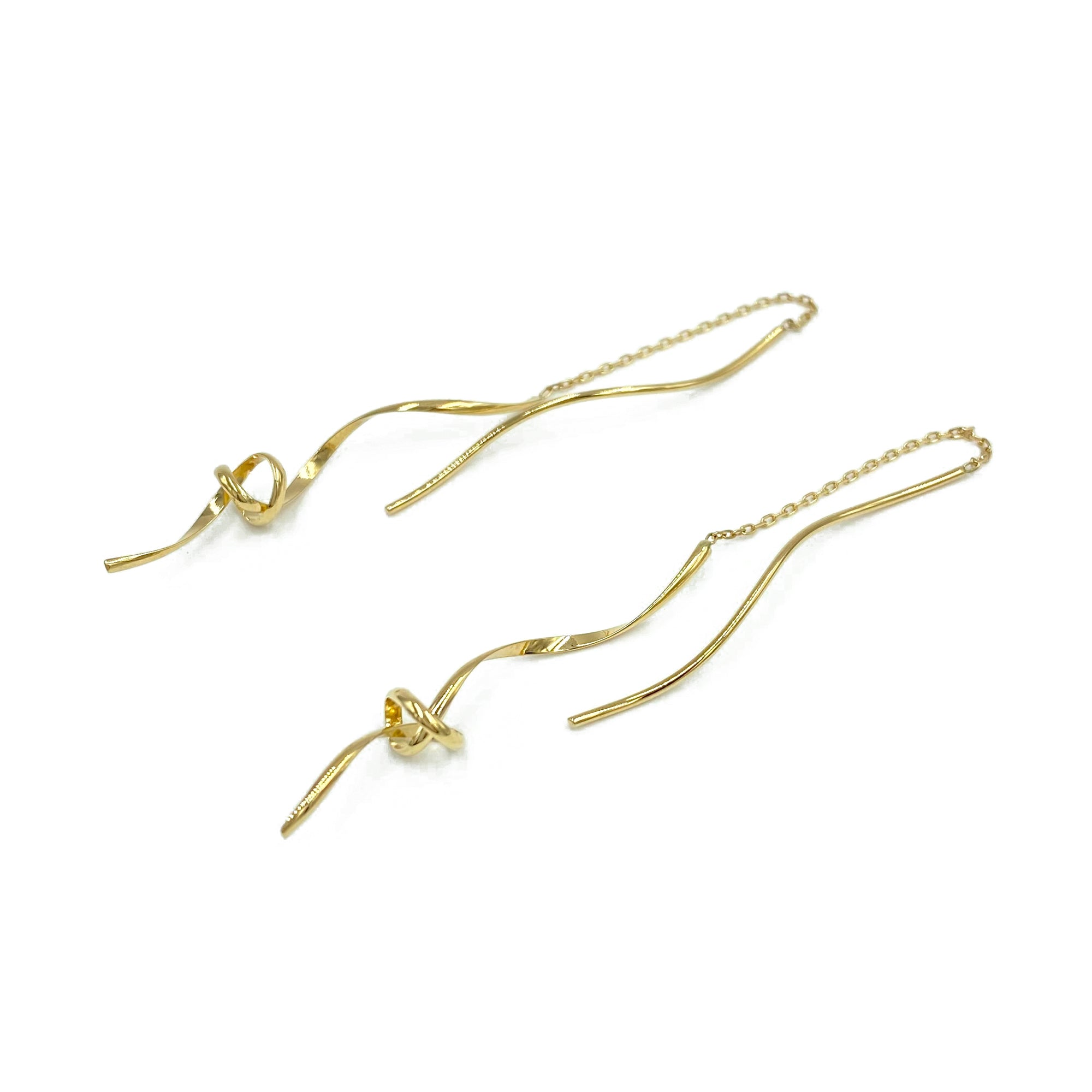 K10 or K18 デザインアメリカン ピアス|GD3003