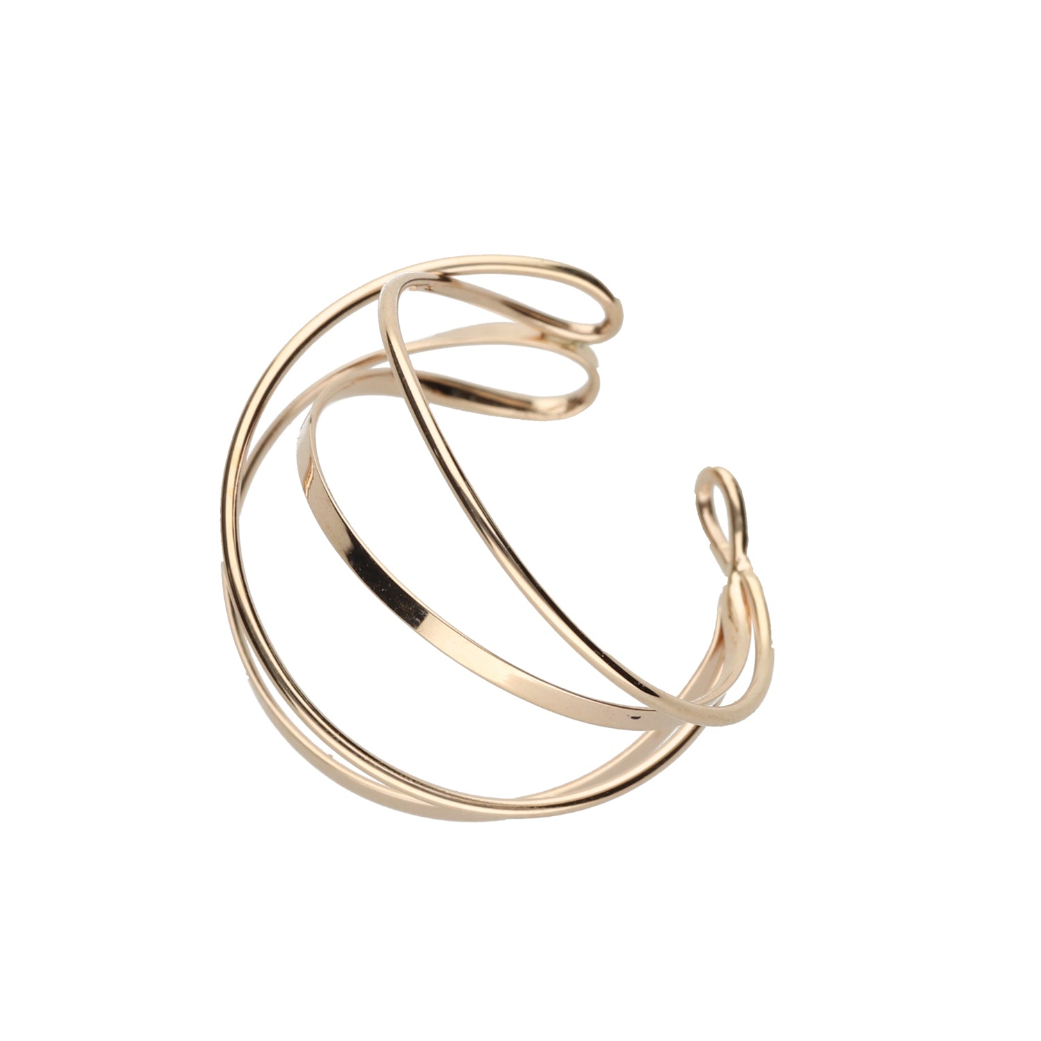 K10 or K18 Cシェイプド イヤーカフ|GD3105EC