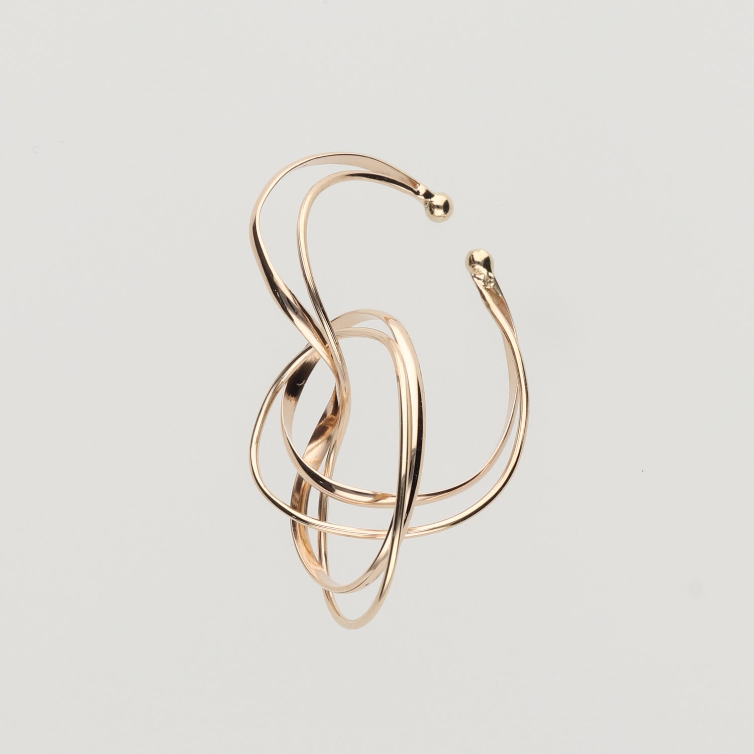 K10 or K18 フローライン イヤーカフ|GD3114EC