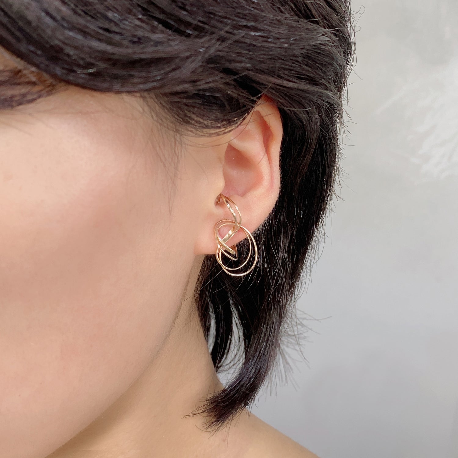 K10 or K18 フローライン イヤーカフ|GD3114EC