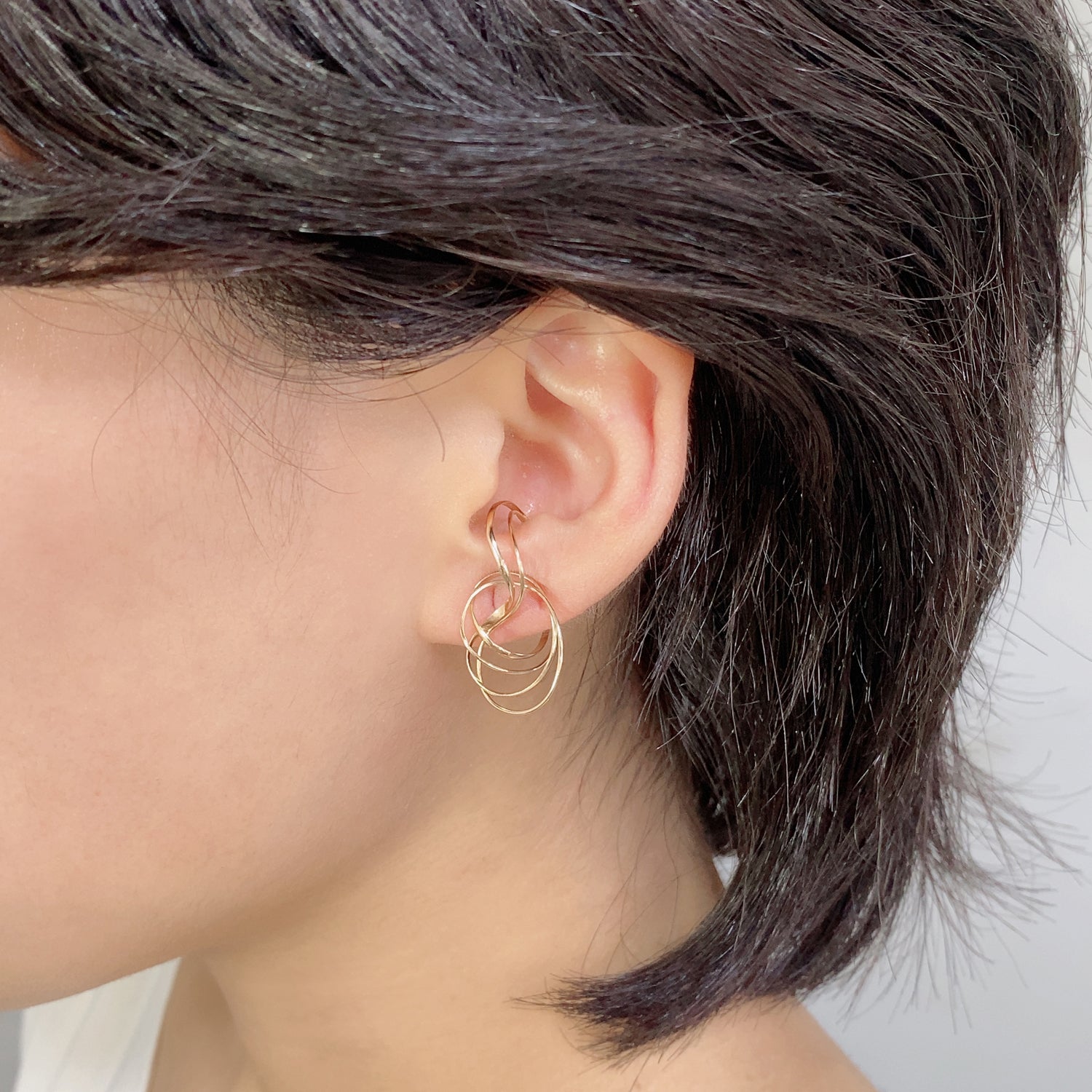 K10 or K18 フローライン イヤーカフ|GD3114EC