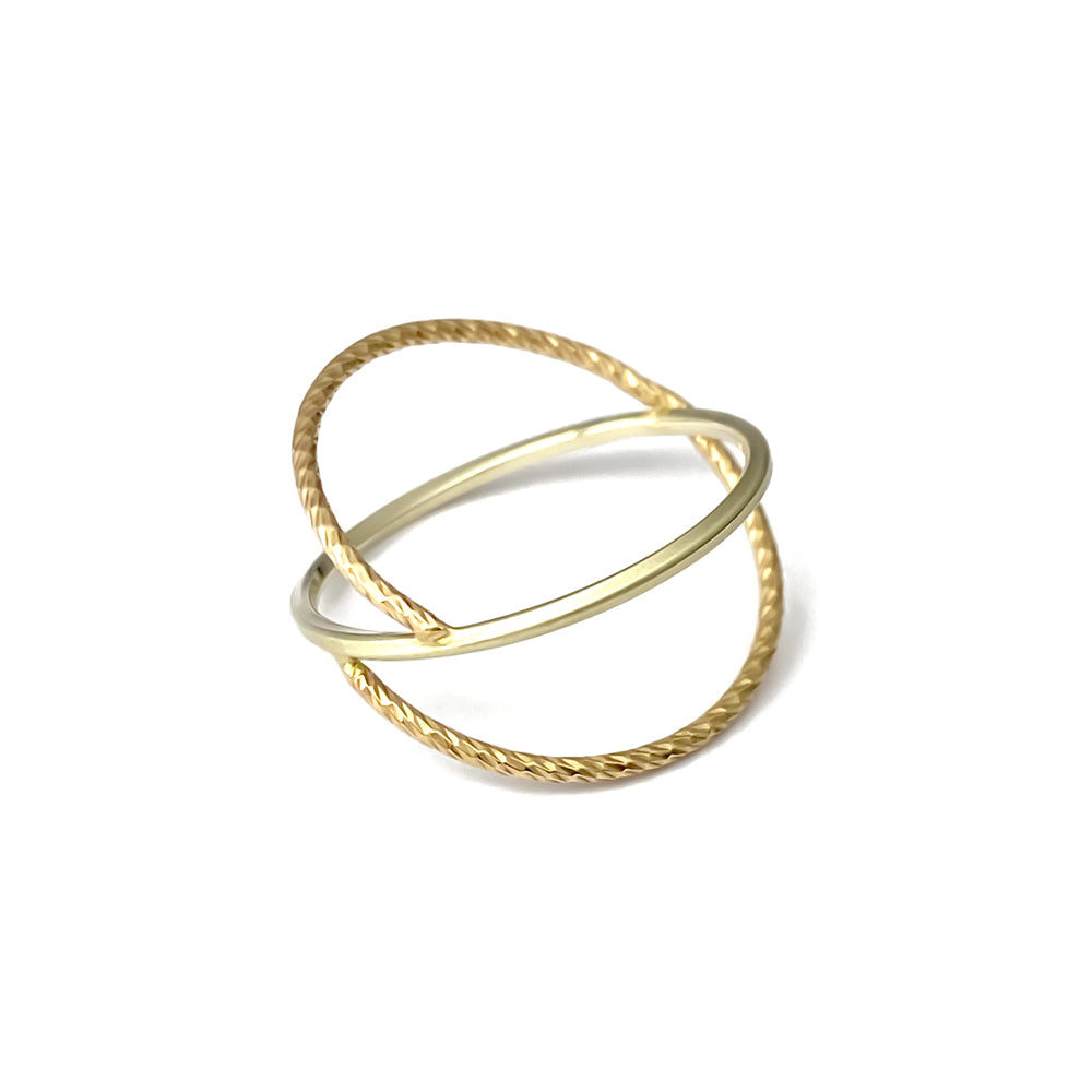 K10 ツーフェイス リング|GD6014