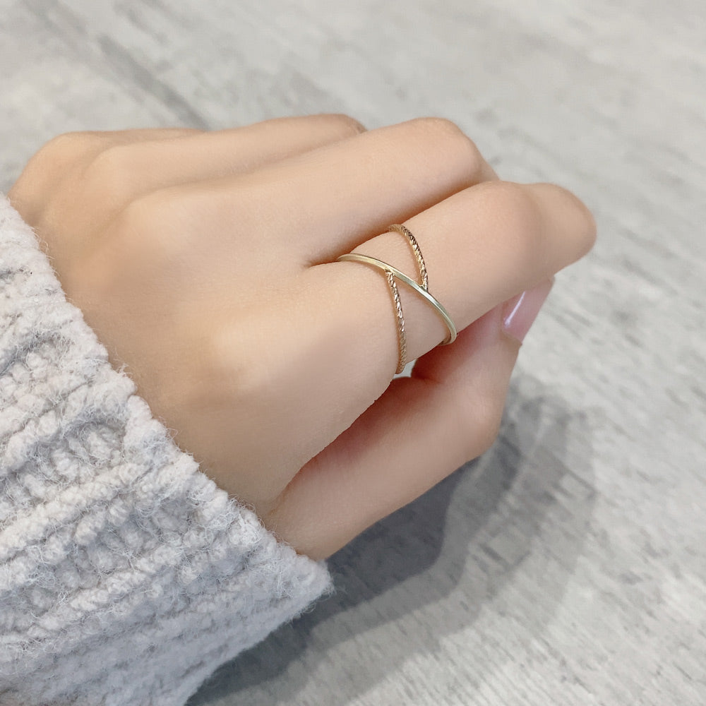 K10 ツーフェイス リング|GD6014