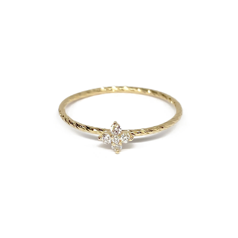 K10 スターダイヤモンド リング|GD6017