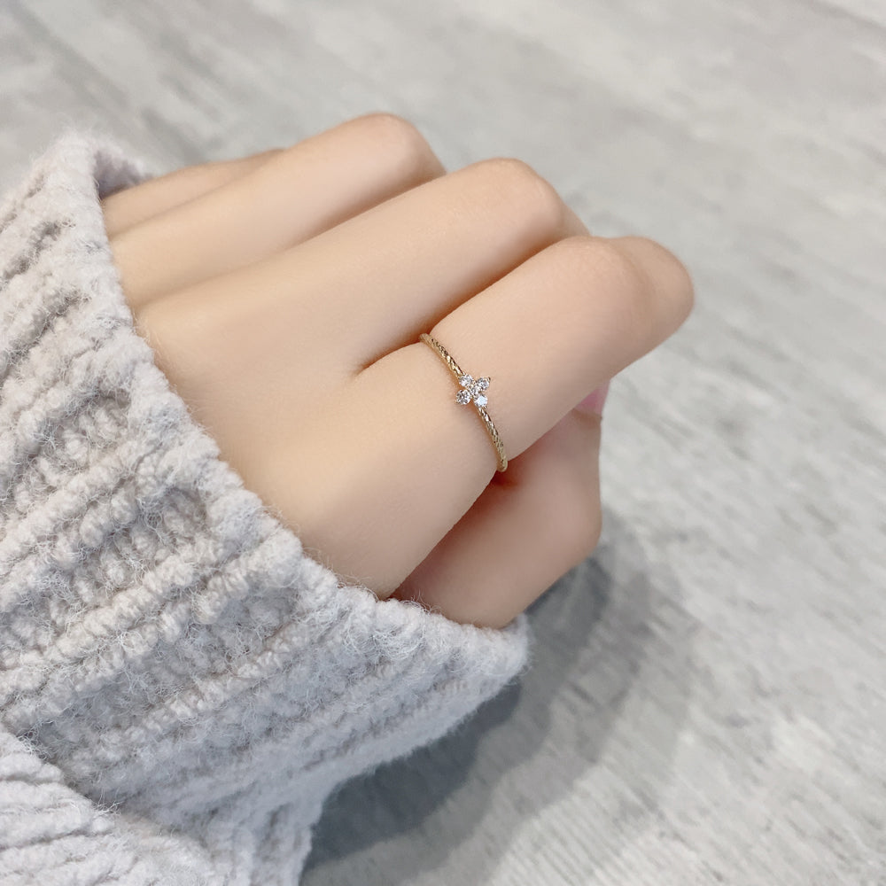 K10 スターダイヤモンド リング|GD6017