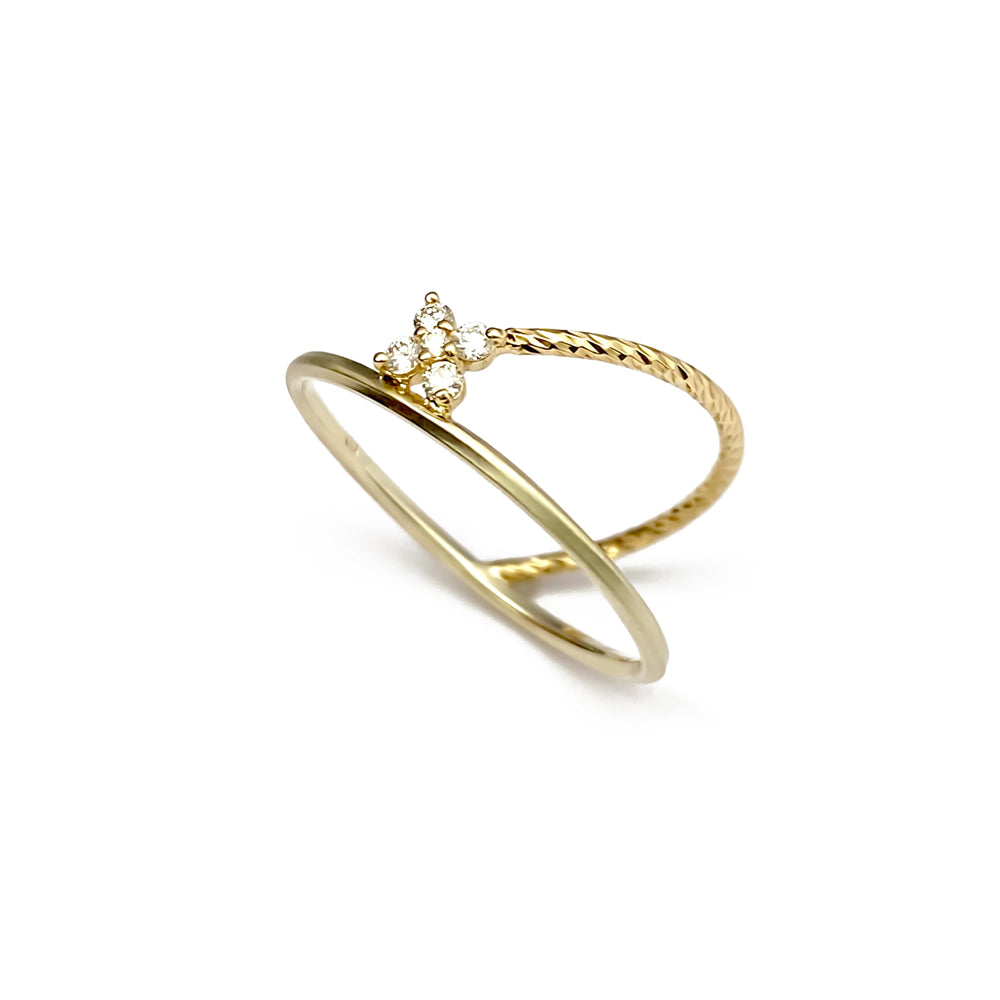 K10 シューティングスターダイヤモンド リング|GD6033