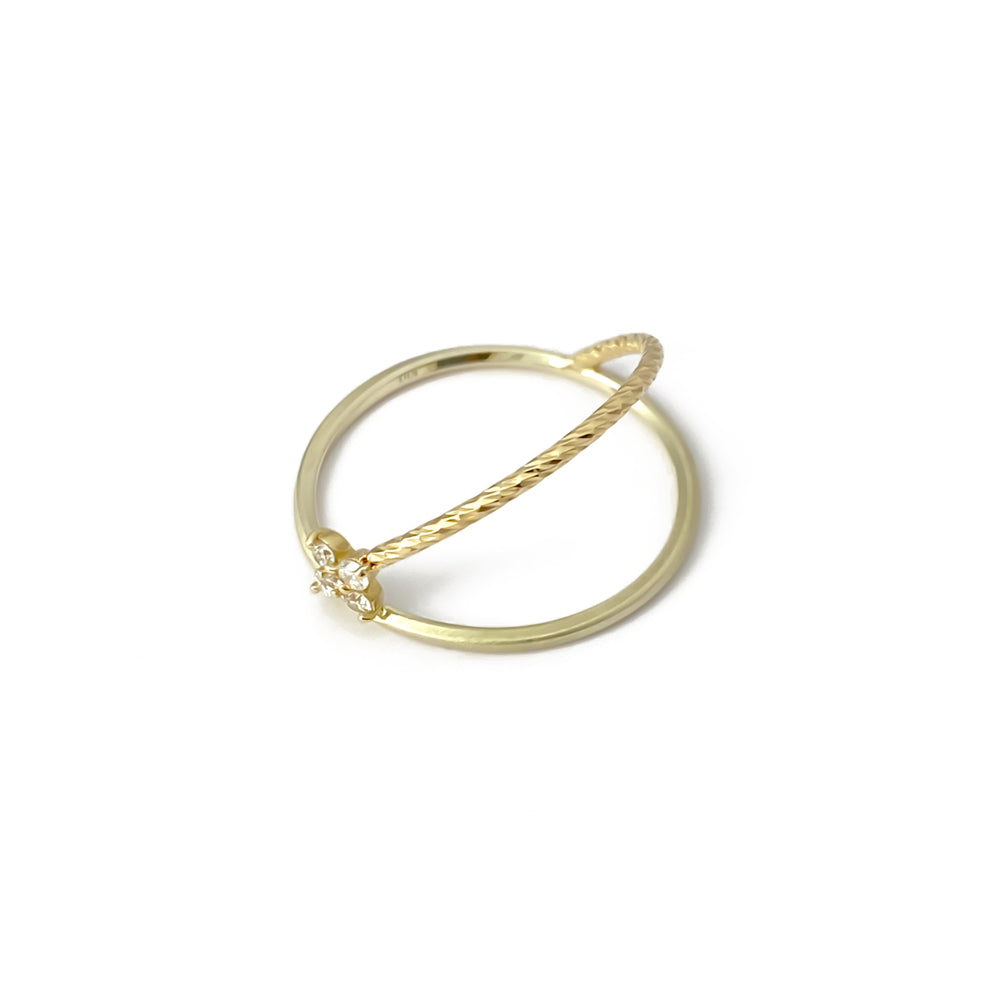 K10 シューティングスターダイヤモンド リング|GD6033