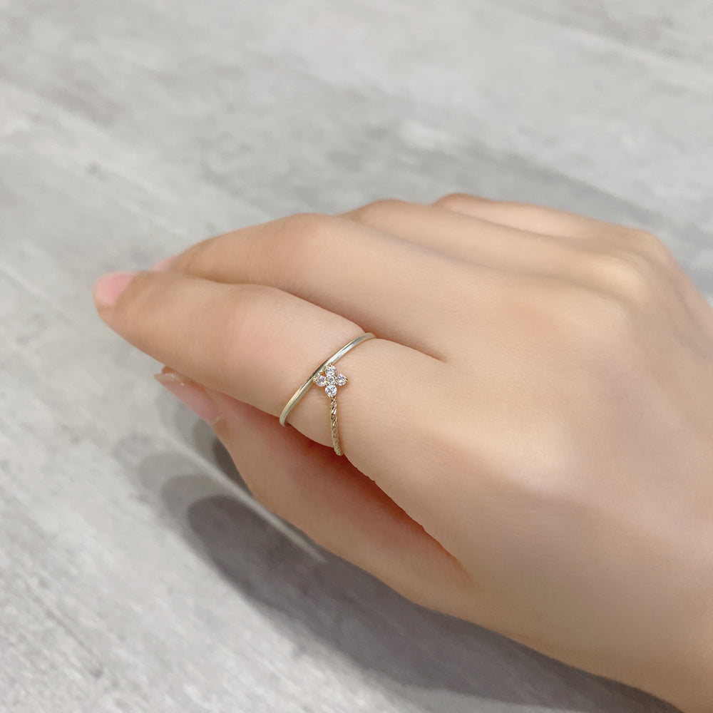 K10 シューティングスターダイヤモンド リング|GD6033