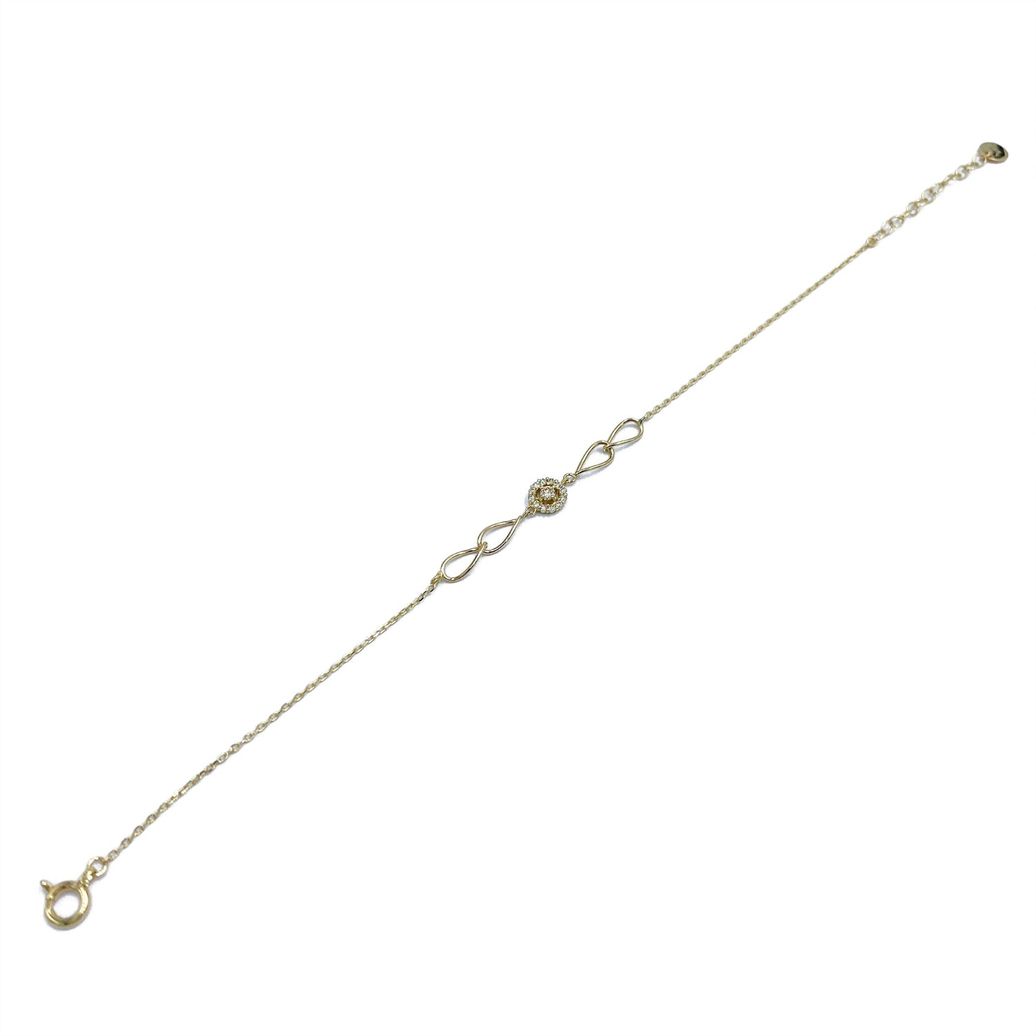 K10 or K18 取巻メレダイヤ ブレスレット|GD7003