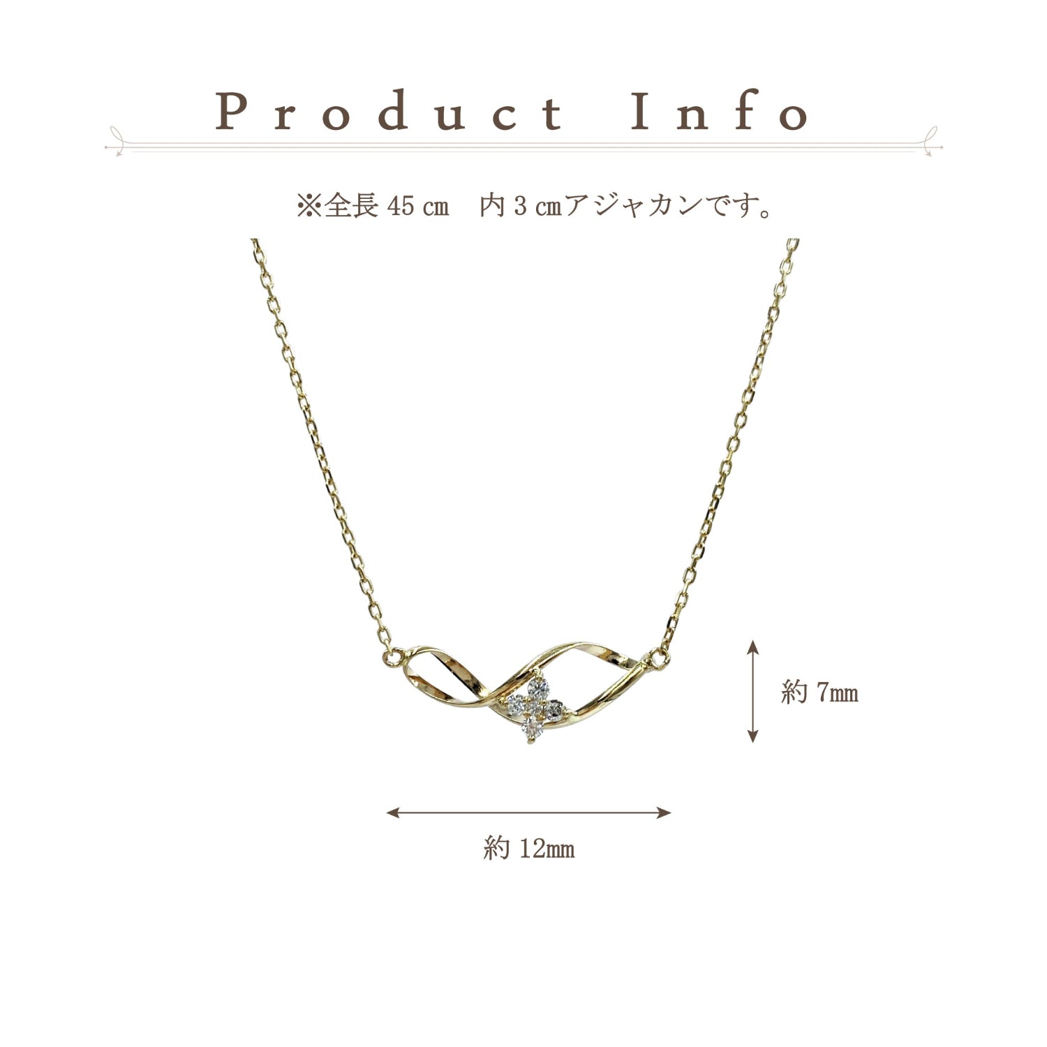 K10 or K18 フラワー型メレダイモンド ペンダント|GD8004