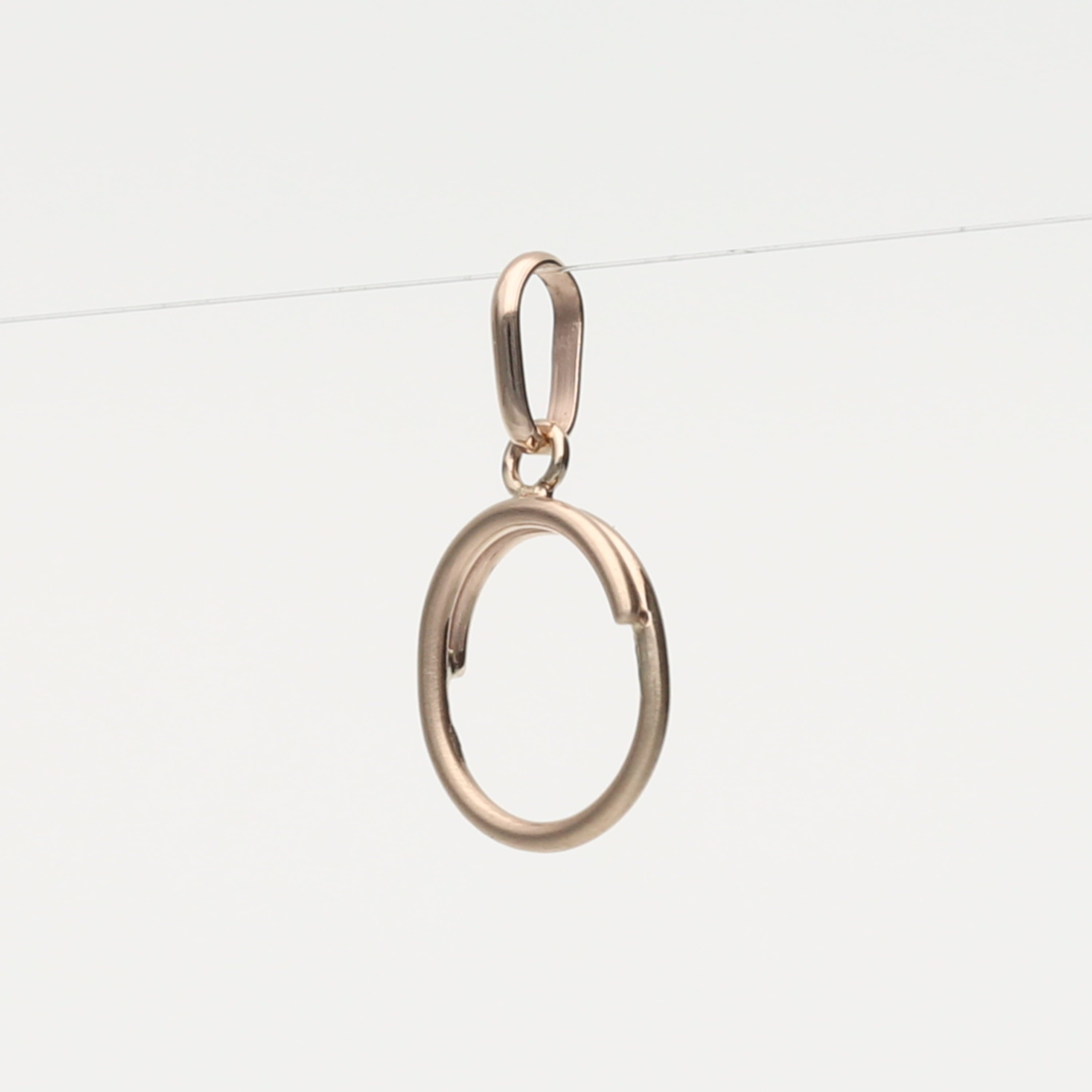 K10 イニシャル ペンダントトップ|GD-8023A~Z