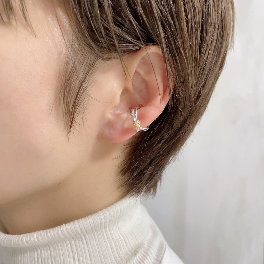 K14GF 重なりで魅せる イヤーカフ|GFC5006YW