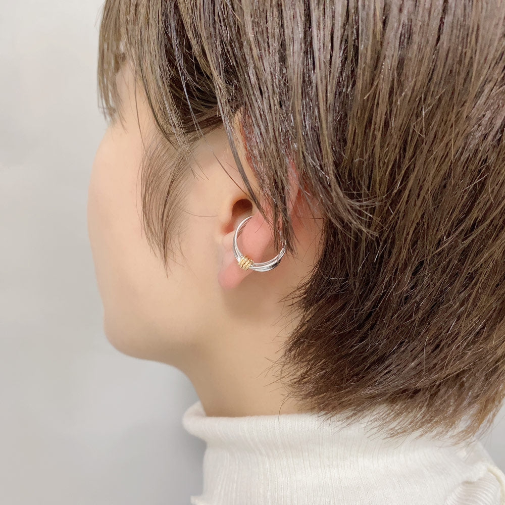 K14GF 重なりで魅せる イヤーカフ|GFC5006YW