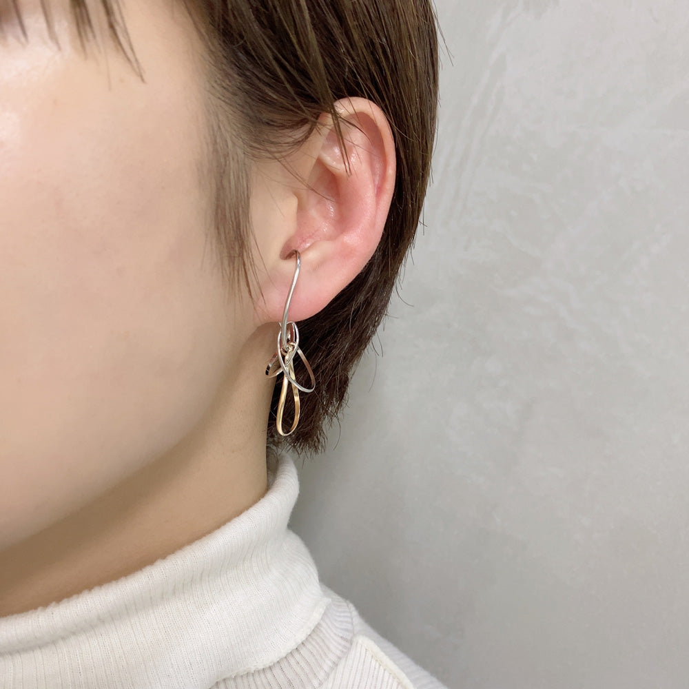 K14GF 揺れ感を楽しむ イヤーカフ|GFC5007YW