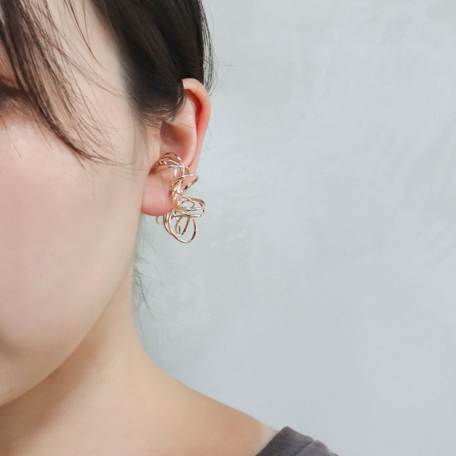 K14GF 光の環 イヤーカフ|GFC5011