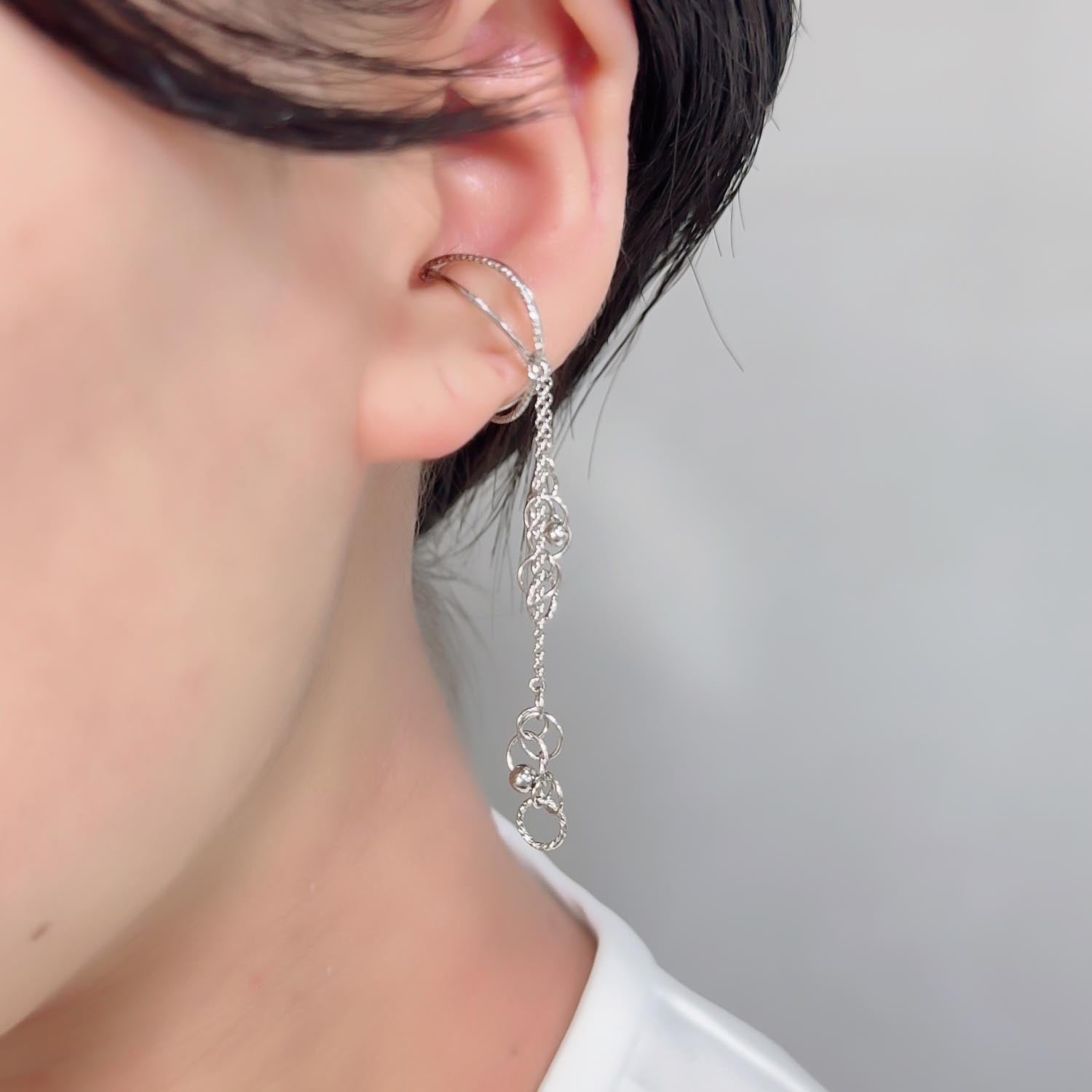 K14GF 繋がりと希望 イヤーカフ|GFC5012WH