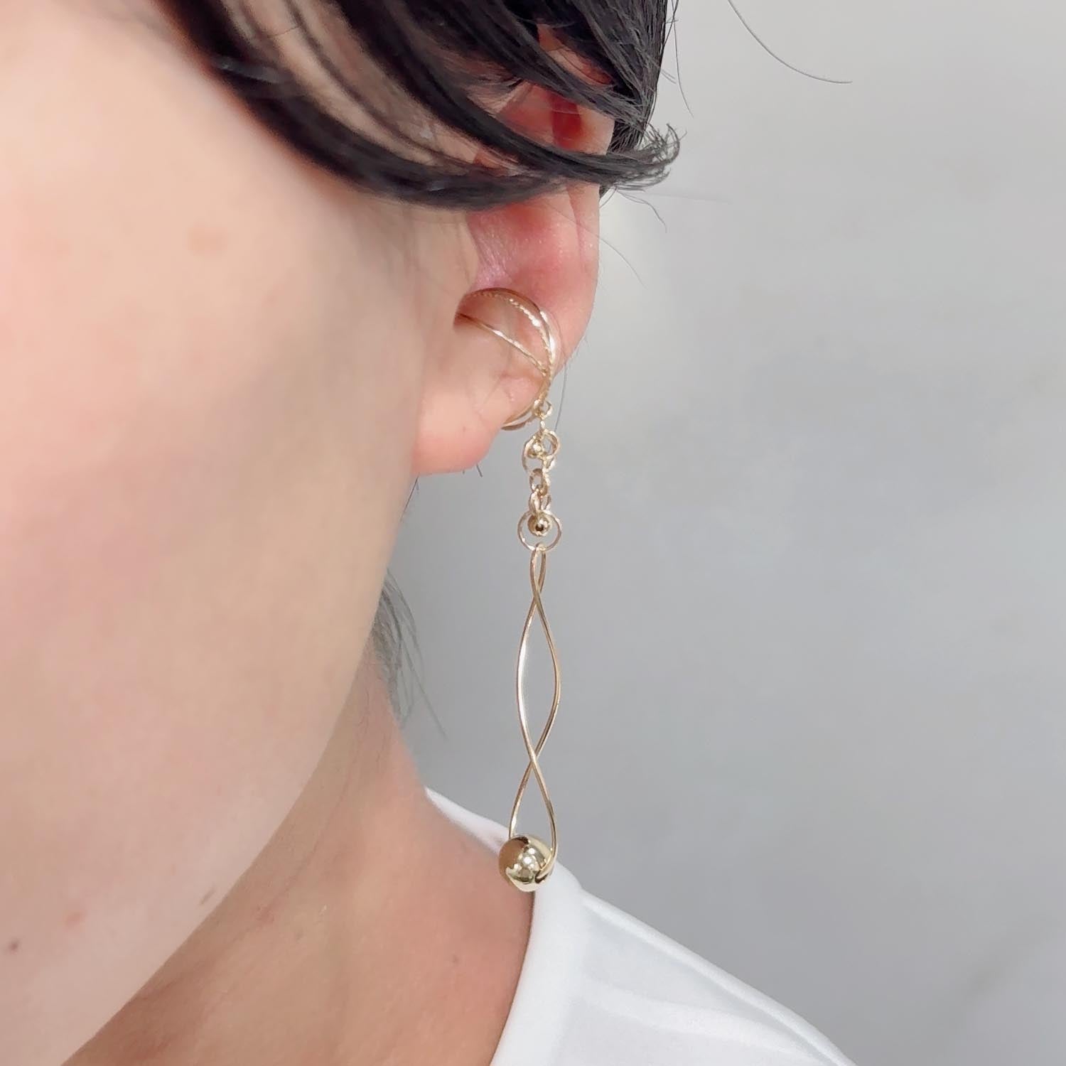 K14GF 未来の映し イヤーカフ|GFC5013GD