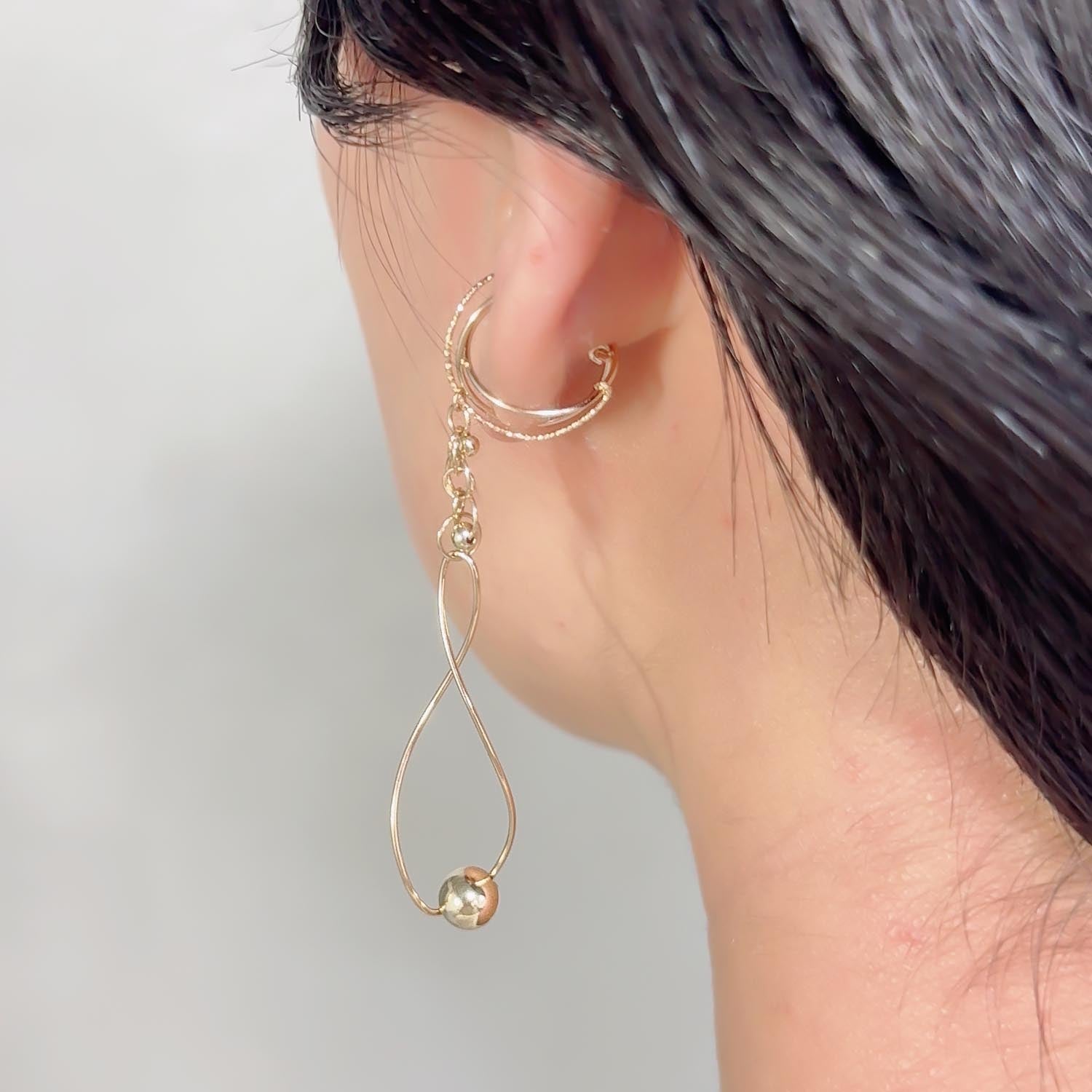 K14GF 未来の映し イヤーカフ|GFC5013GD