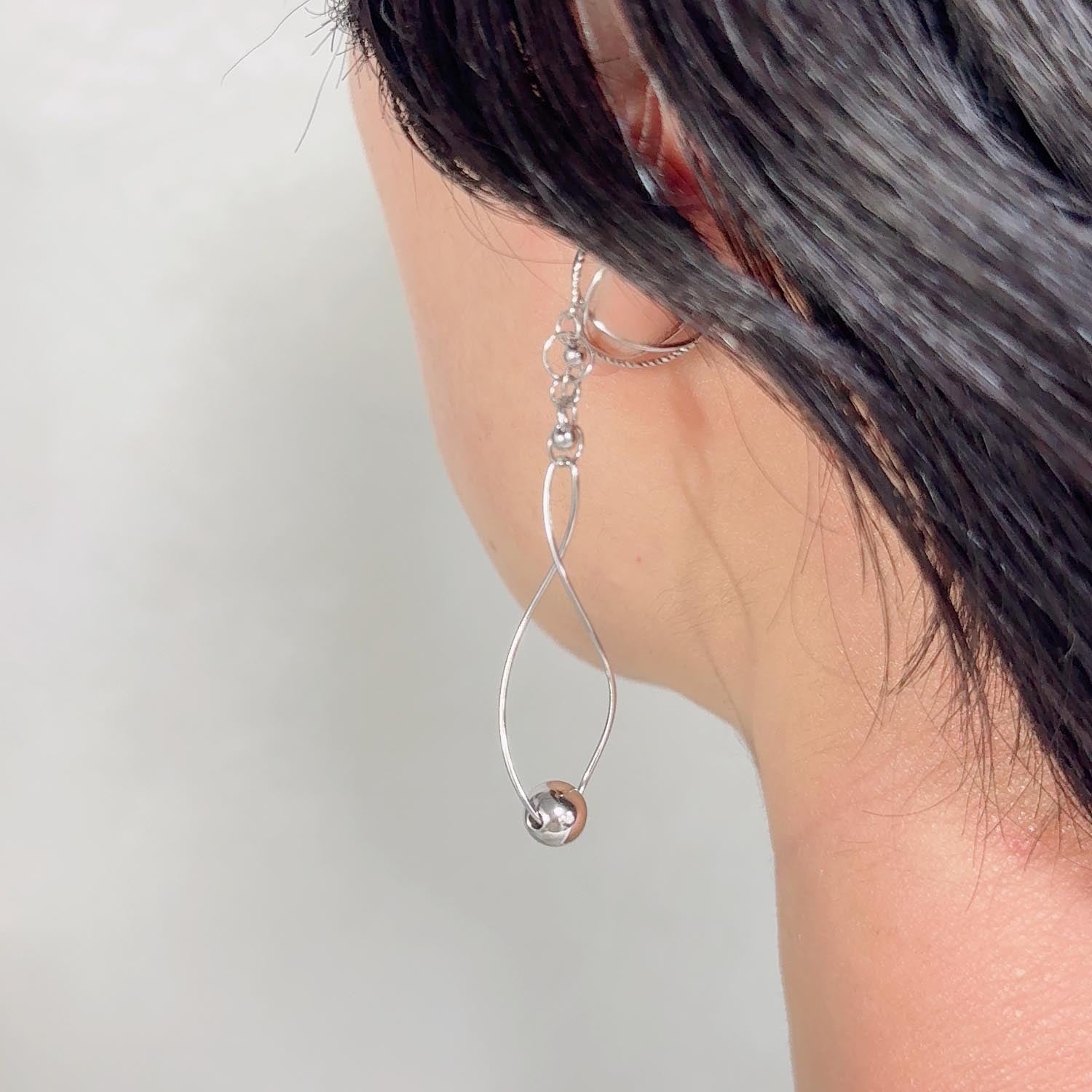 K14GF 人生の映し イヤーカフ|GFC5013WH