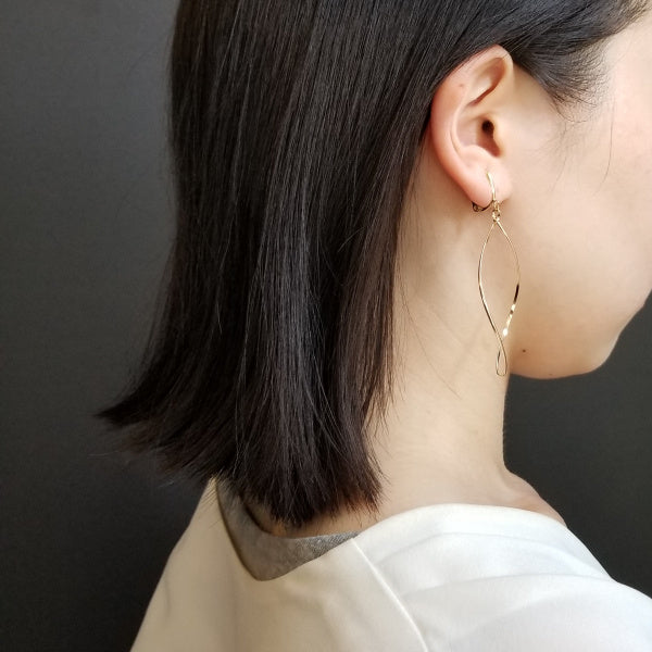 K14GF/SV マーキス イヤリング|GFE4015・4015WH