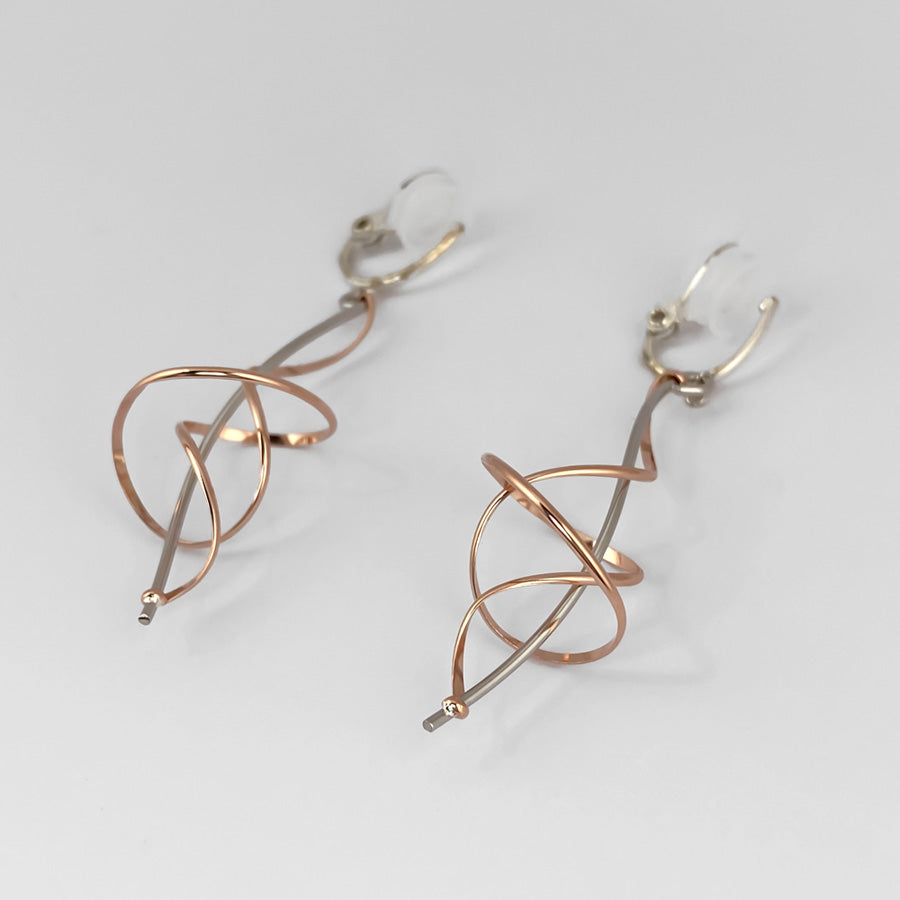 K14GF/SV 優美なる所作 イヤリング|GFE4155PW