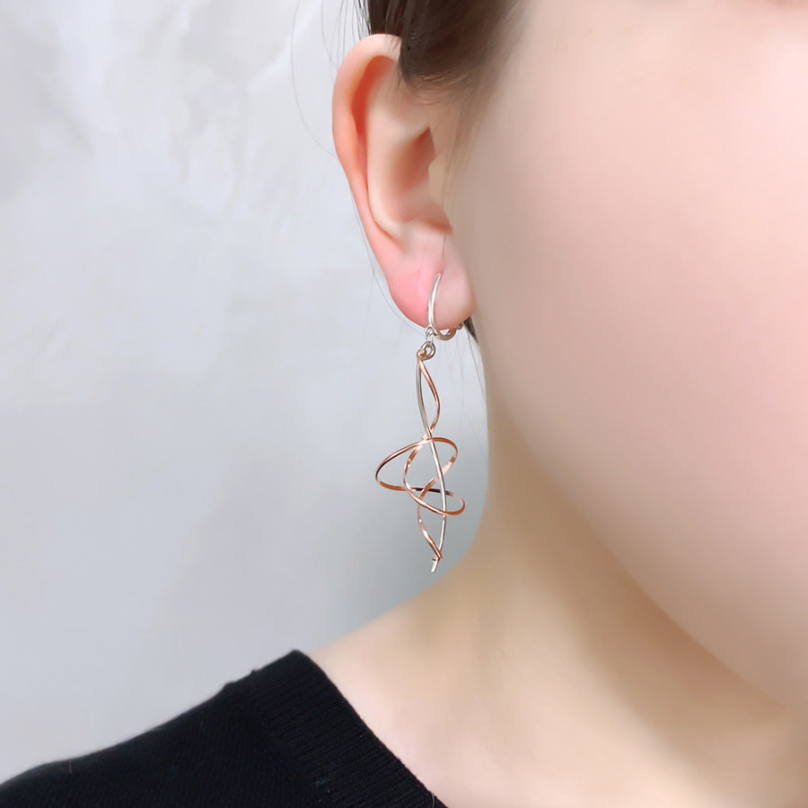 K14GF/SV 優美なる所作 イヤリング|GFE4155PW