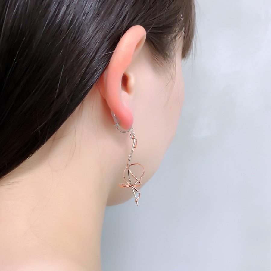 K14GF/SV 優美なる所作 イヤリング|GFE4155PW