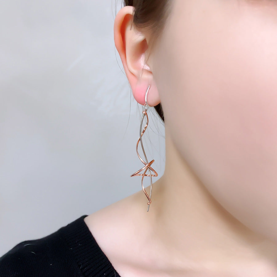 K14GF/SV 優美なる所作 イヤリング|GFE4156PW