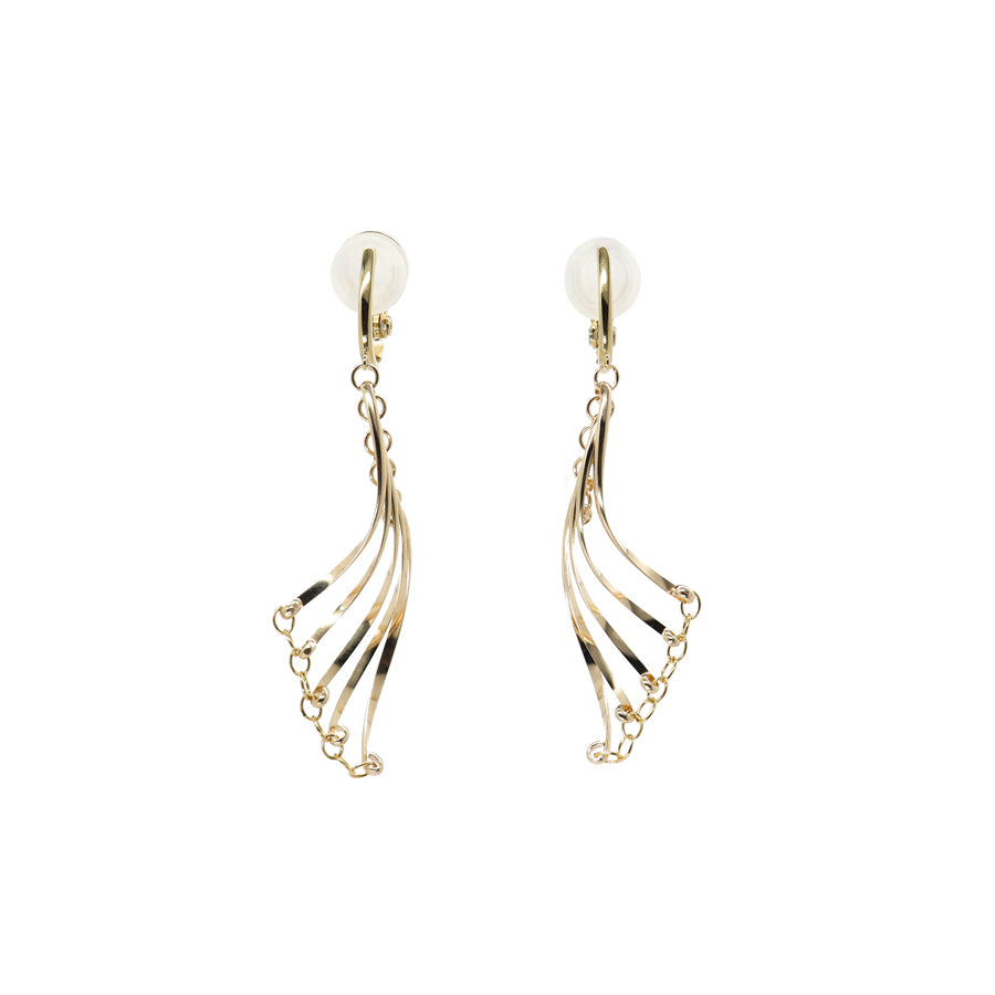 K14GF/SV 振り仰ぐ美徳 イヤリング|GFE4159