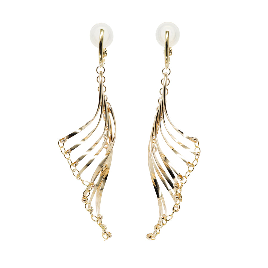 K14GF/SV 振り仰ぐ美徳 イヤリング|GFE4160