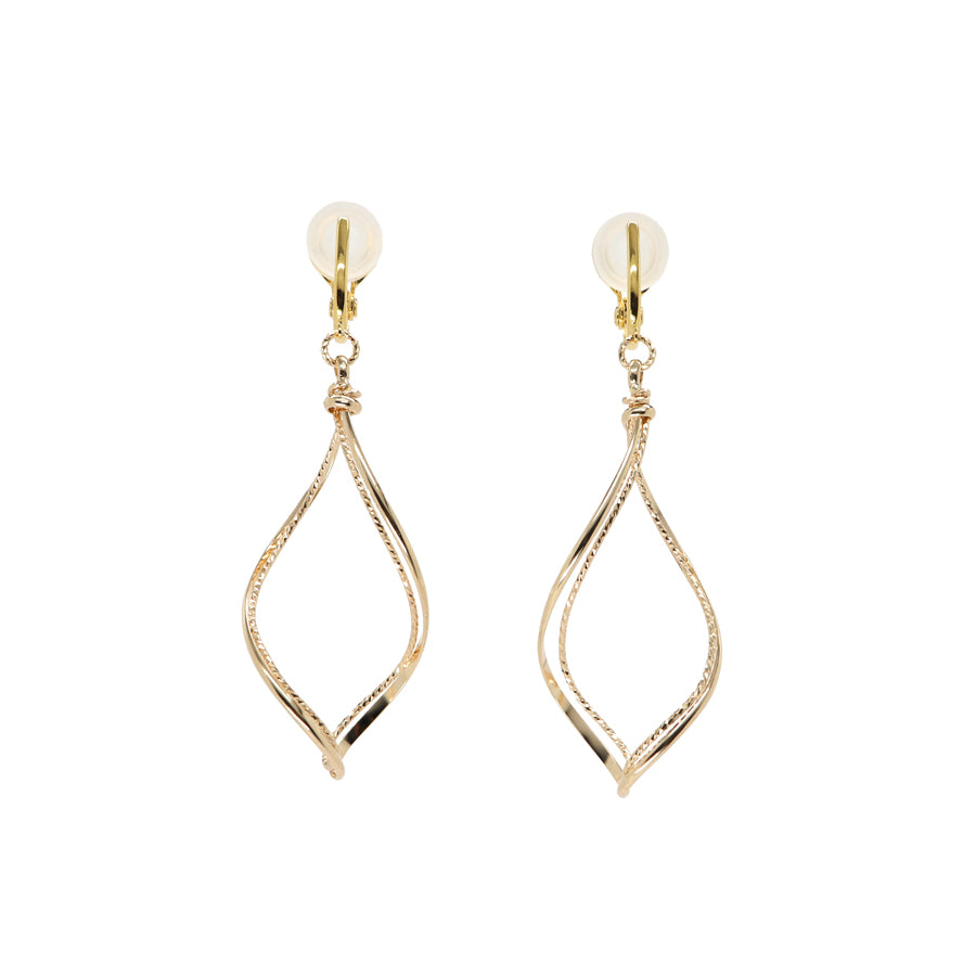 K14GF/SV たくましさと気高さ イヤリング|GFE4161