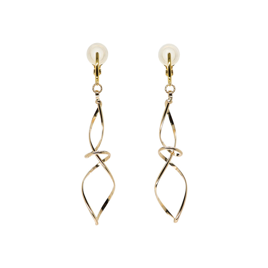 K14GF/SV 豊潤な模様 イヤリング|GFE4162