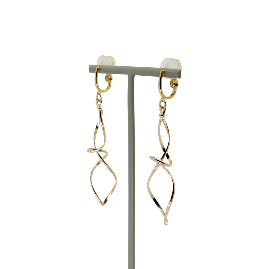 K14GF/SV 豊潤な模様 イヤリング|GFE4162