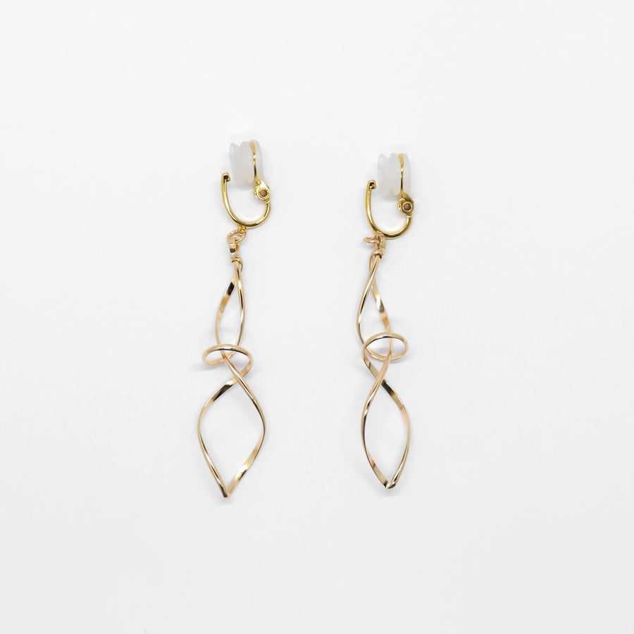 K14GF/SV 豊潤な模様 イヤリング|GFE4162