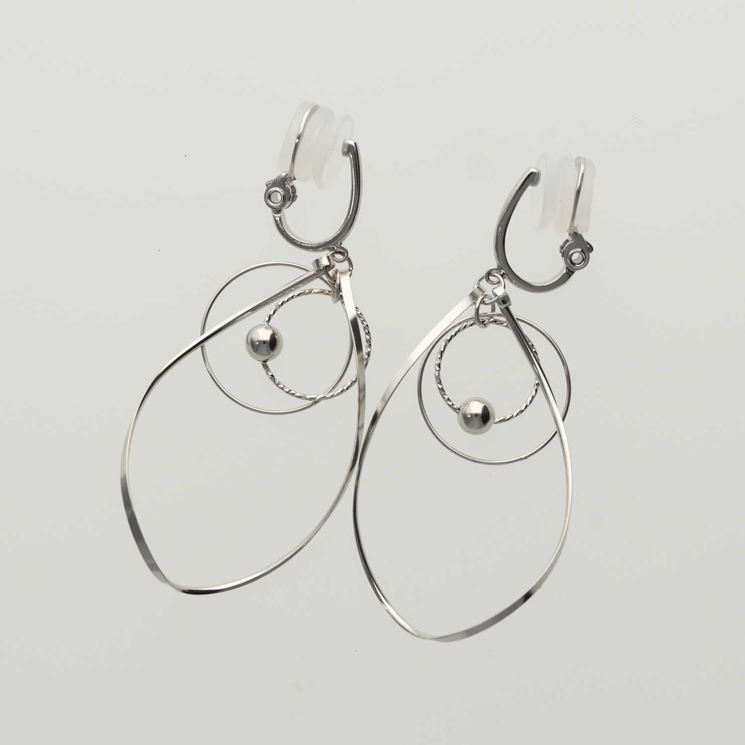 K14GF/SV 歩む煌めき イヤリング|GFE4166WH