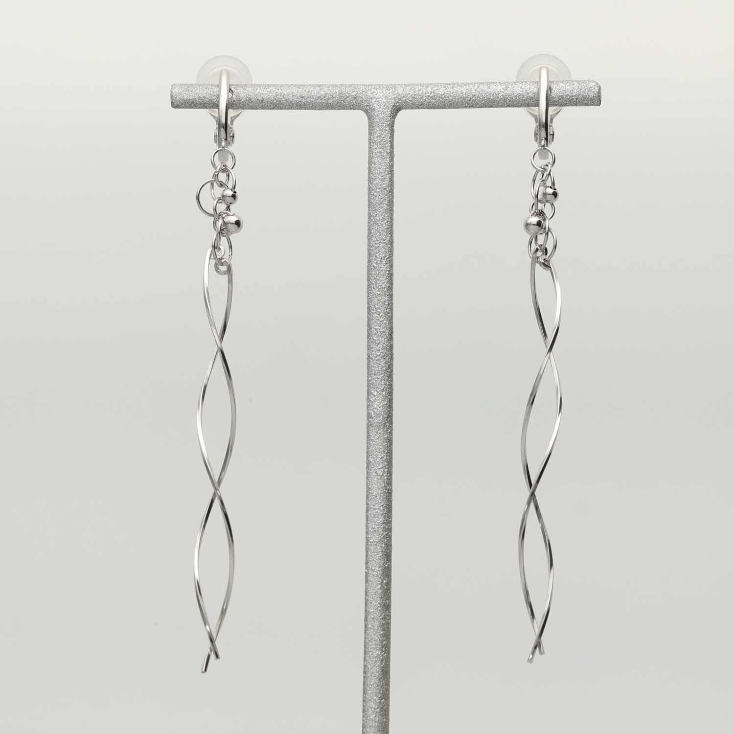 K14GF/SV 道のりの輝き イヤリング|GFE4168WH