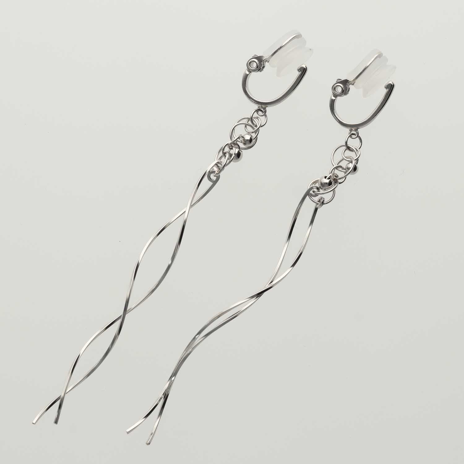 K14GF/SV 道のりの輝き イヤリング|GFE4168WH