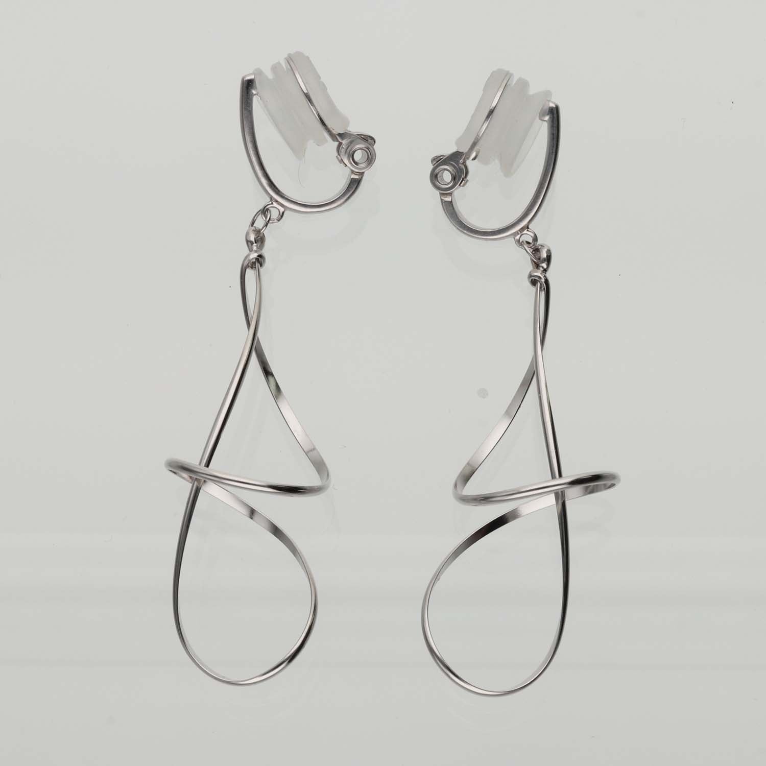 K14GF/SV 葉音のひと息 イヤリング|GFE4169WH