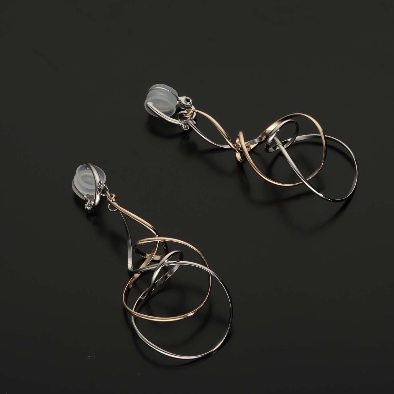 K14GF/SV やわらかな透明感 イヤリング|GFE4170WY