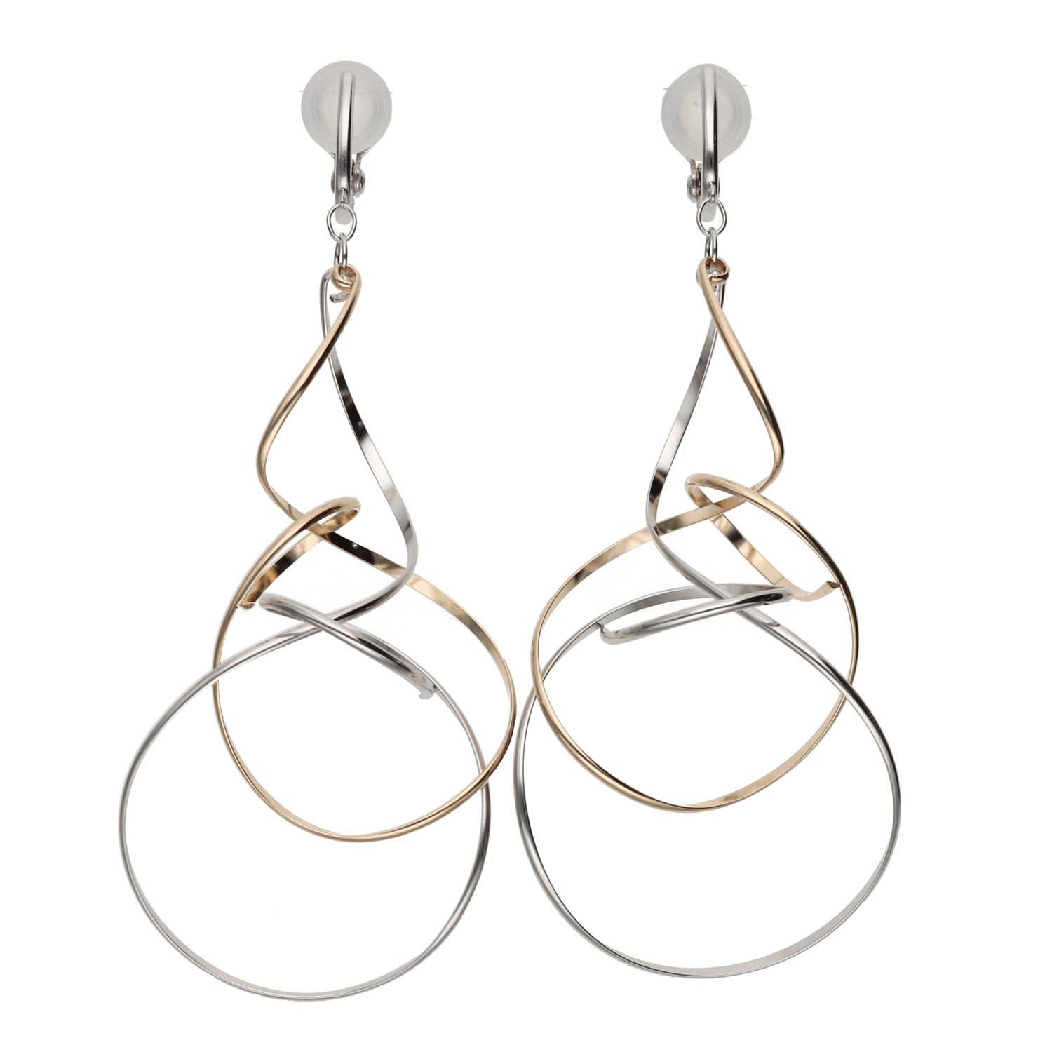 K14GF/SV やわらかな透明感 イヤリング|GFE4171WY