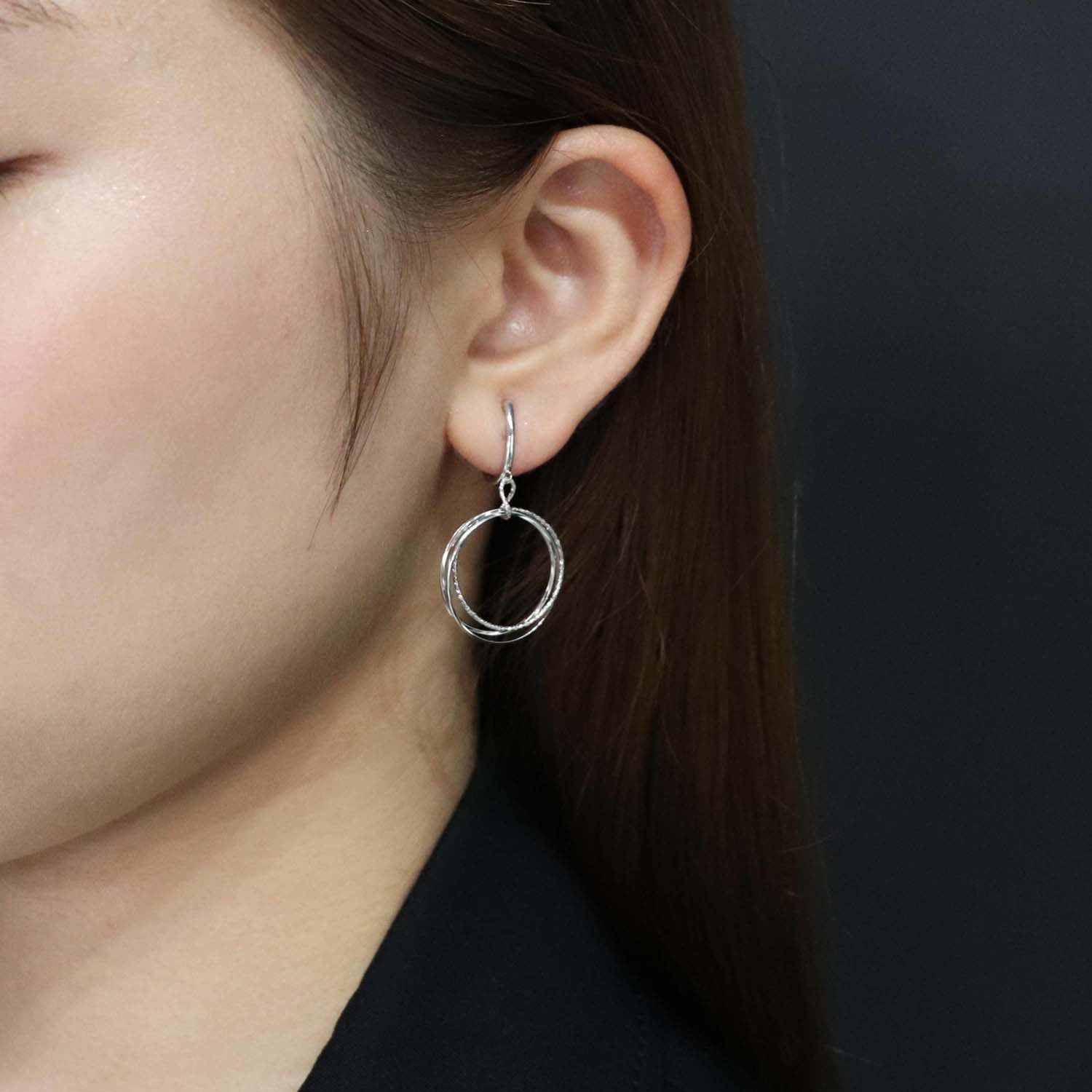 K14GF/SV 水明の音いろ イヤリング|GFE4174WH